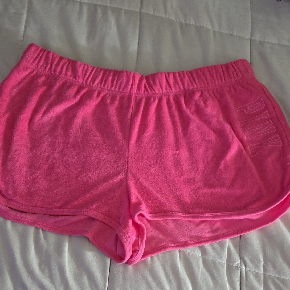 PINK Victoria's Secret Soft Pink Lounge Shorts Size XXL